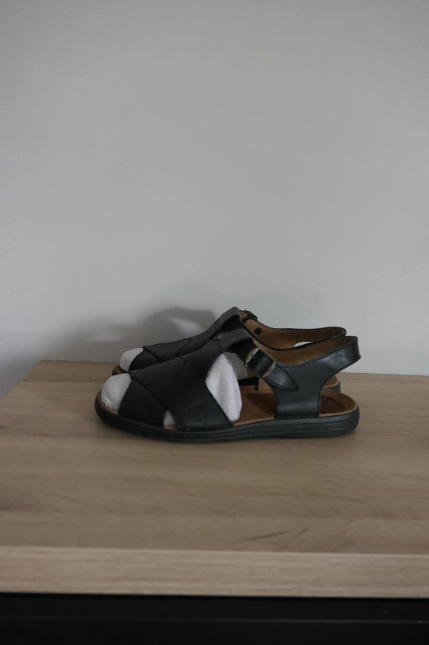 Sandales en cuir